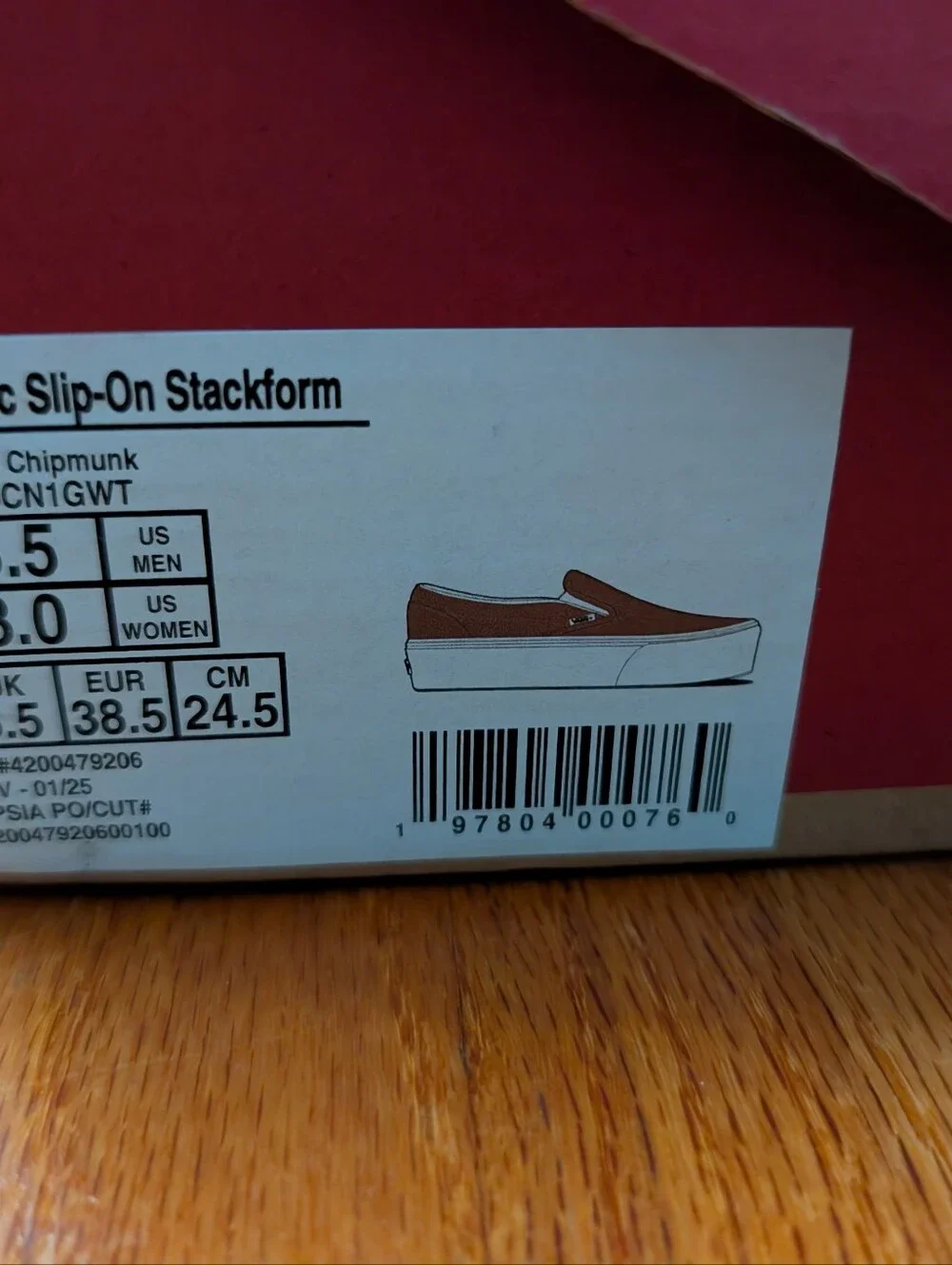 Women's Tan Suede Platform Vans 8